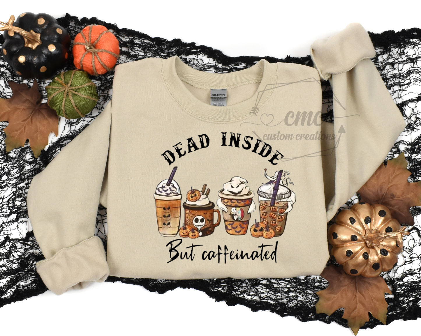 Dead Inside but Caffeinated Crewneck/Hoodie