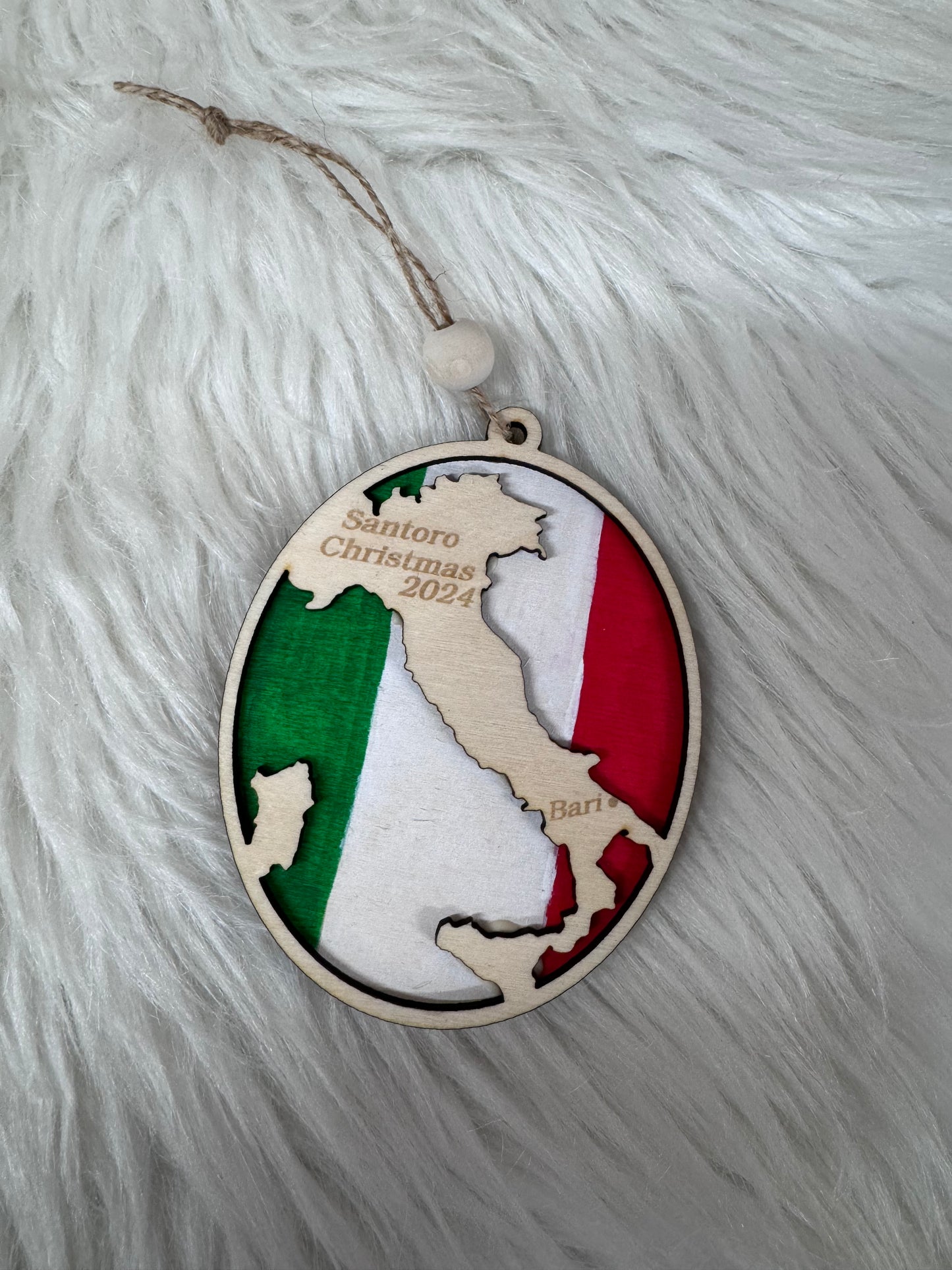 Santoro Family Wooden Ornament 2024