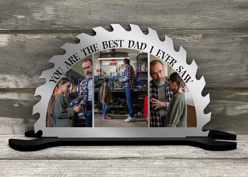 You’re The Best Saw Photo Plaque Dad Grandpa Father's Day