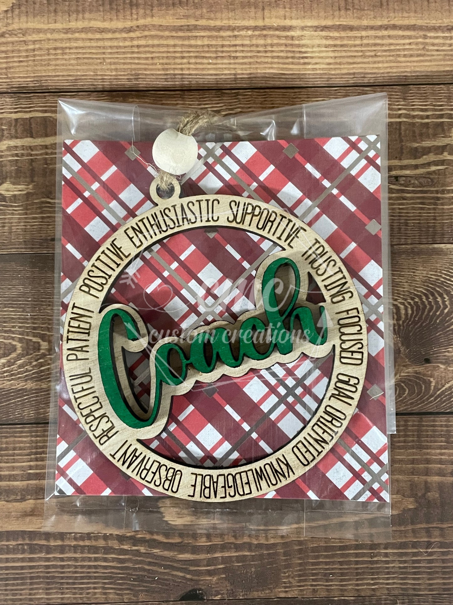 Sports Coach Ornament