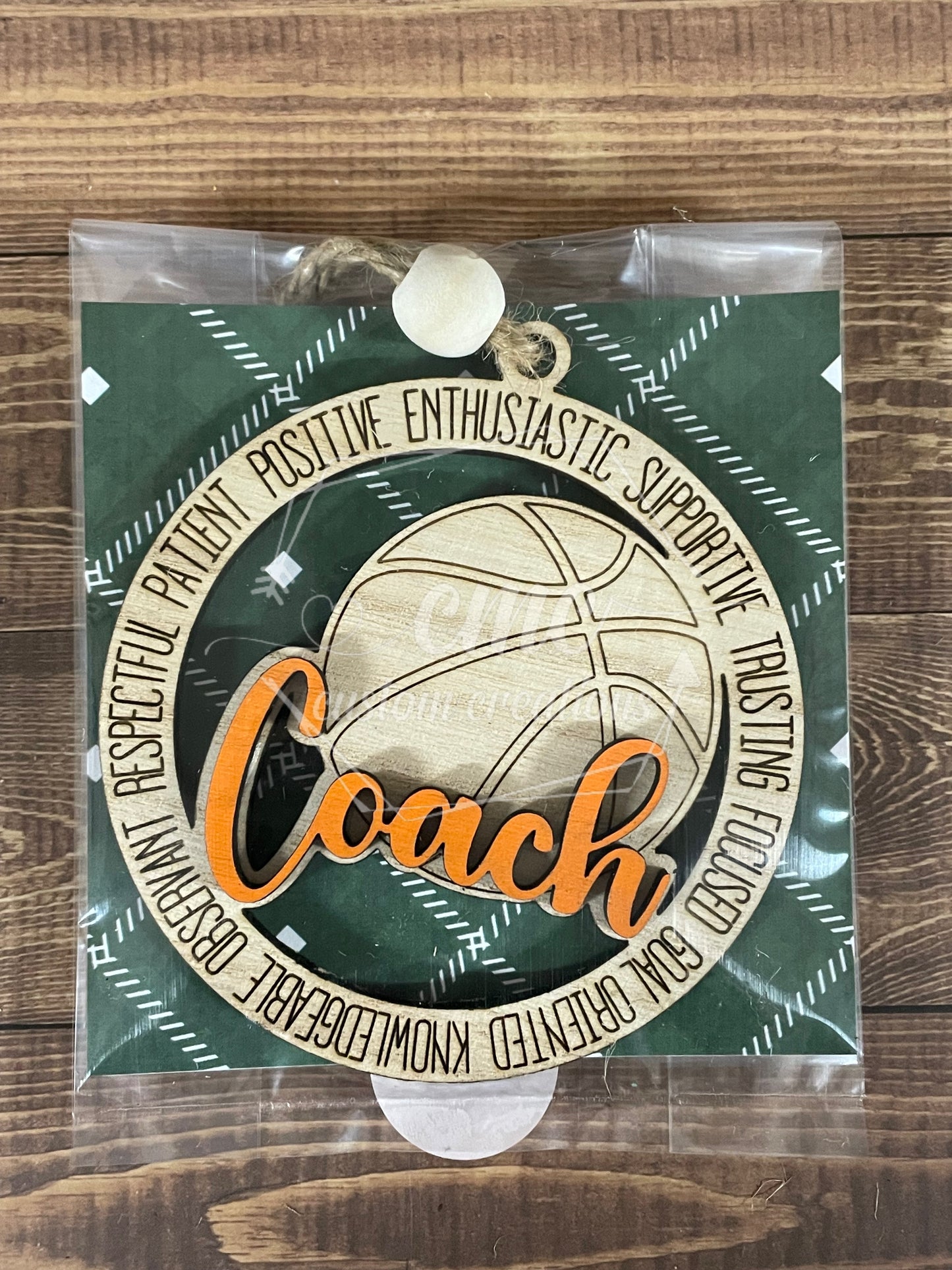 Sports Coach Ornament