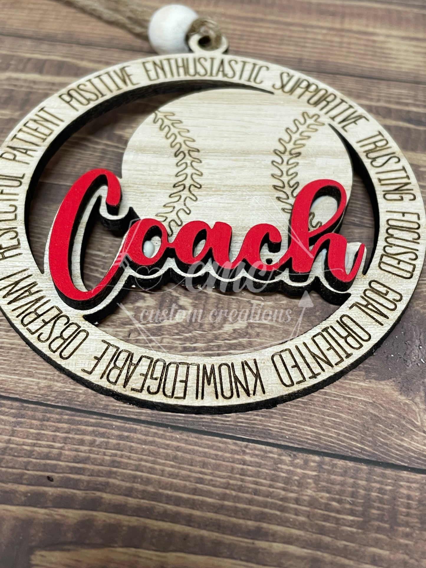 Sports Coach Ornament