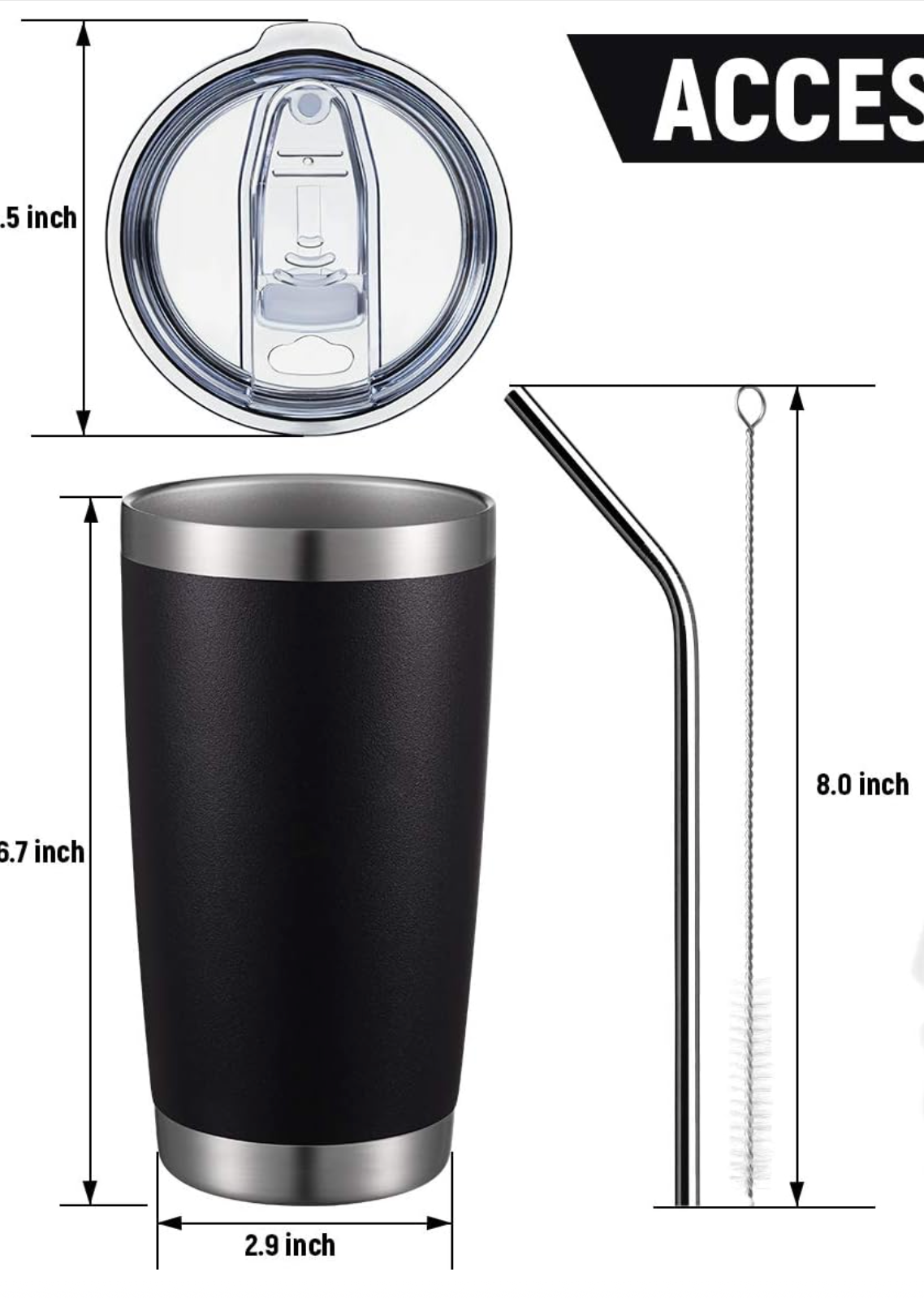 Boss Lady Laser Engraved Stainless Steel Tumbler