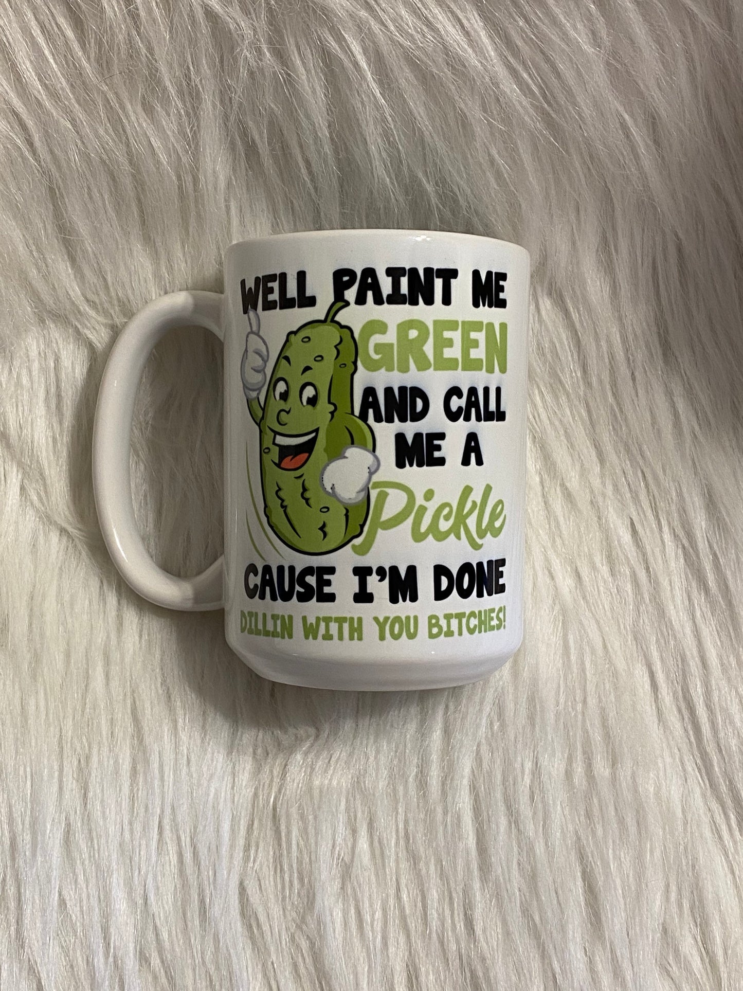 Funny pickle Hot Beverage Mug