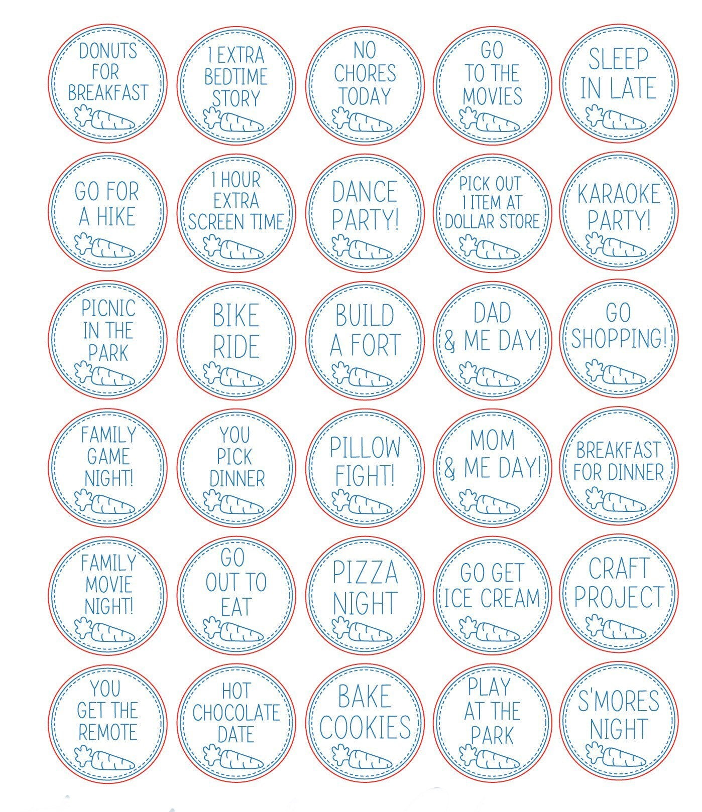 Easter egg hunt tokens, Wooden tokens, family games. Set of 30 tokens almost