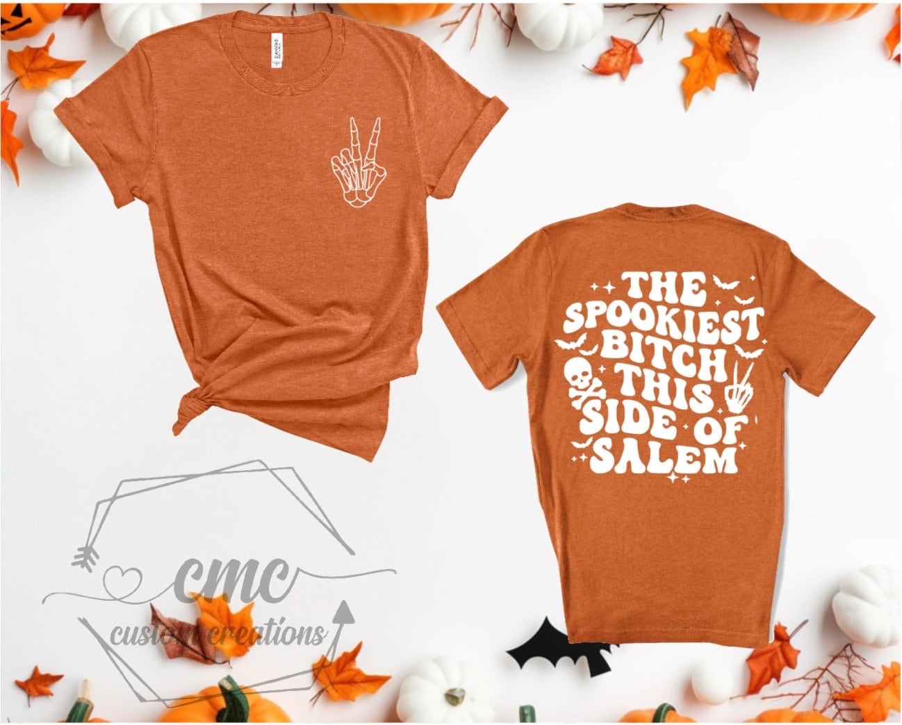 Spookiest Bitch On This Side of Salem Graphic T-Shirt