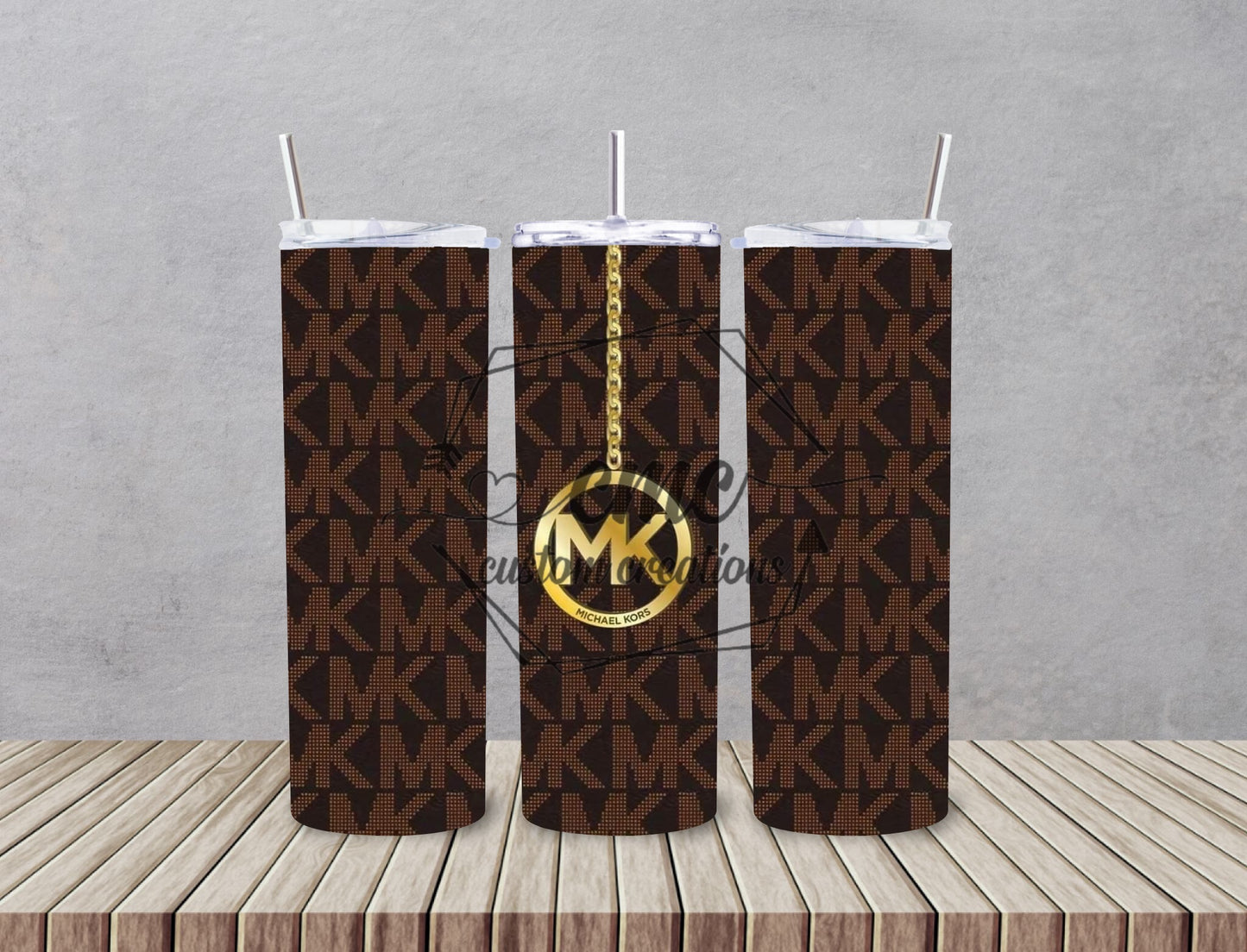 Designer Purse 20 Oz Stainless Skinny Tumbler