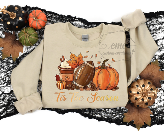 Tis The Season Football Crewneck/Hoodie