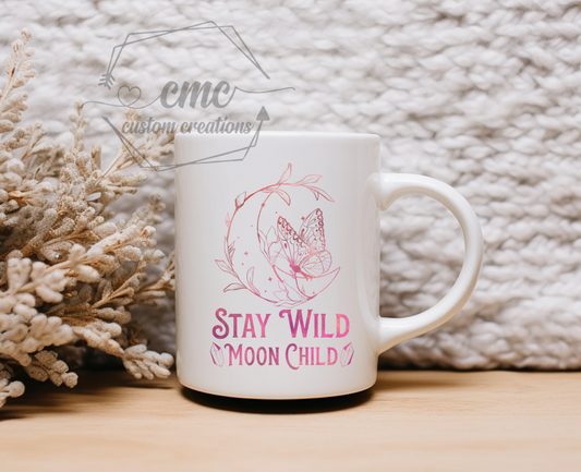 Stay Wild Moon Child Hot Beverage Mug