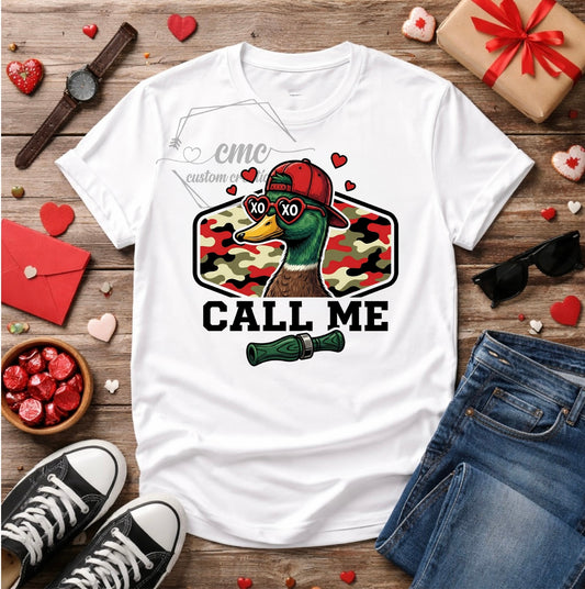 Kids Duck Call Me Graphic Tee