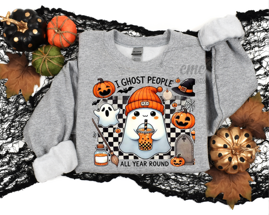 I Ghost People All Year Crewneck/Hoodie
