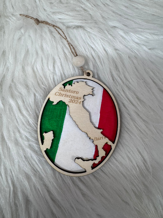 Santoro Family Wooden Ornament 2024