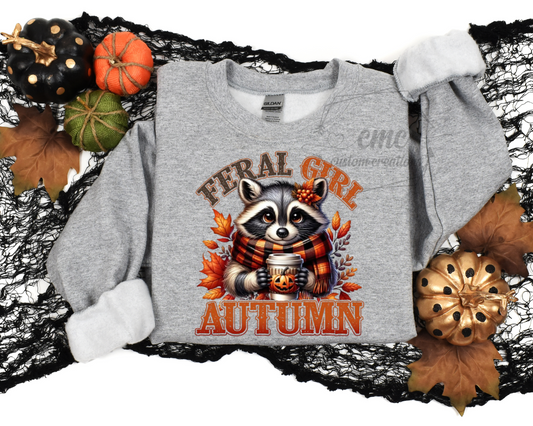 Feral Girl Autumn Crewneck/Hoodie