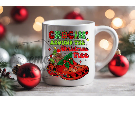 Crocin' Around The Christmas Tree Hot Beverage Mug