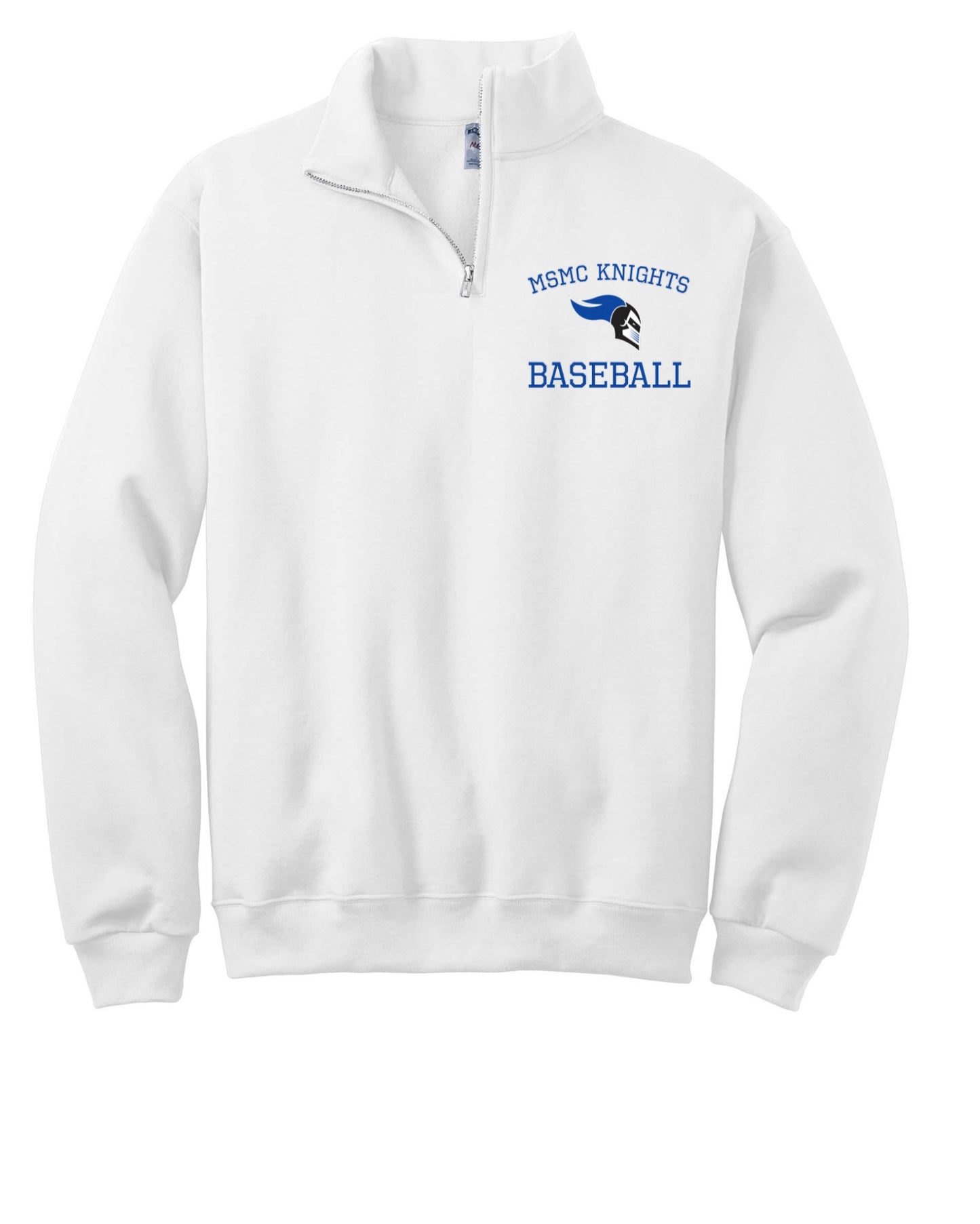 MSMC Logo 1 Quarter Zip Sweatshirt