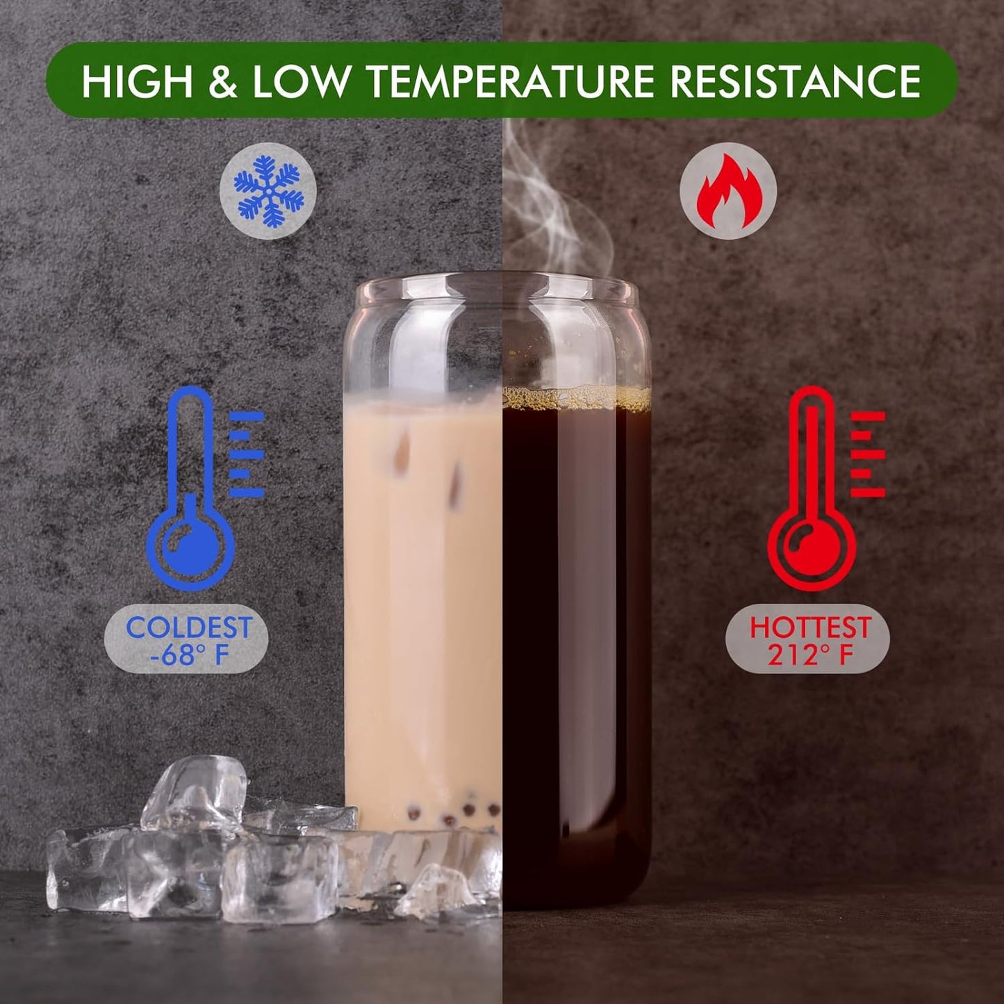 Dead Inside But Caffeinated 16 Oz. Beer Can Libbey Glass