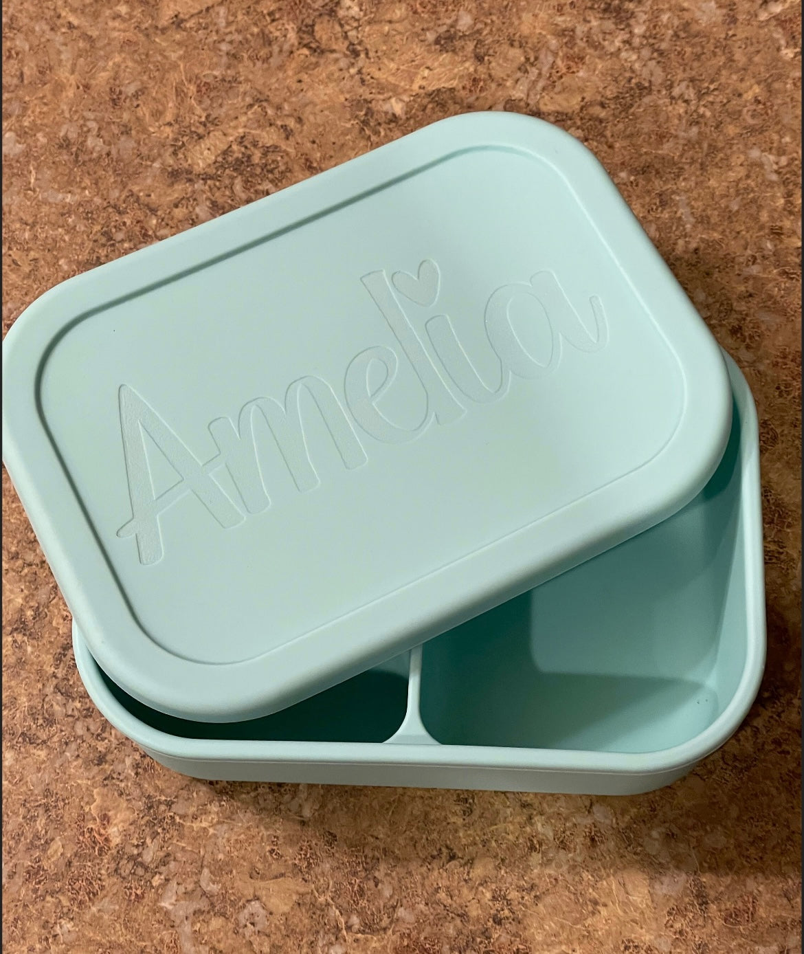 Laser Engraved Silicone Lunch Box - Pre-Order