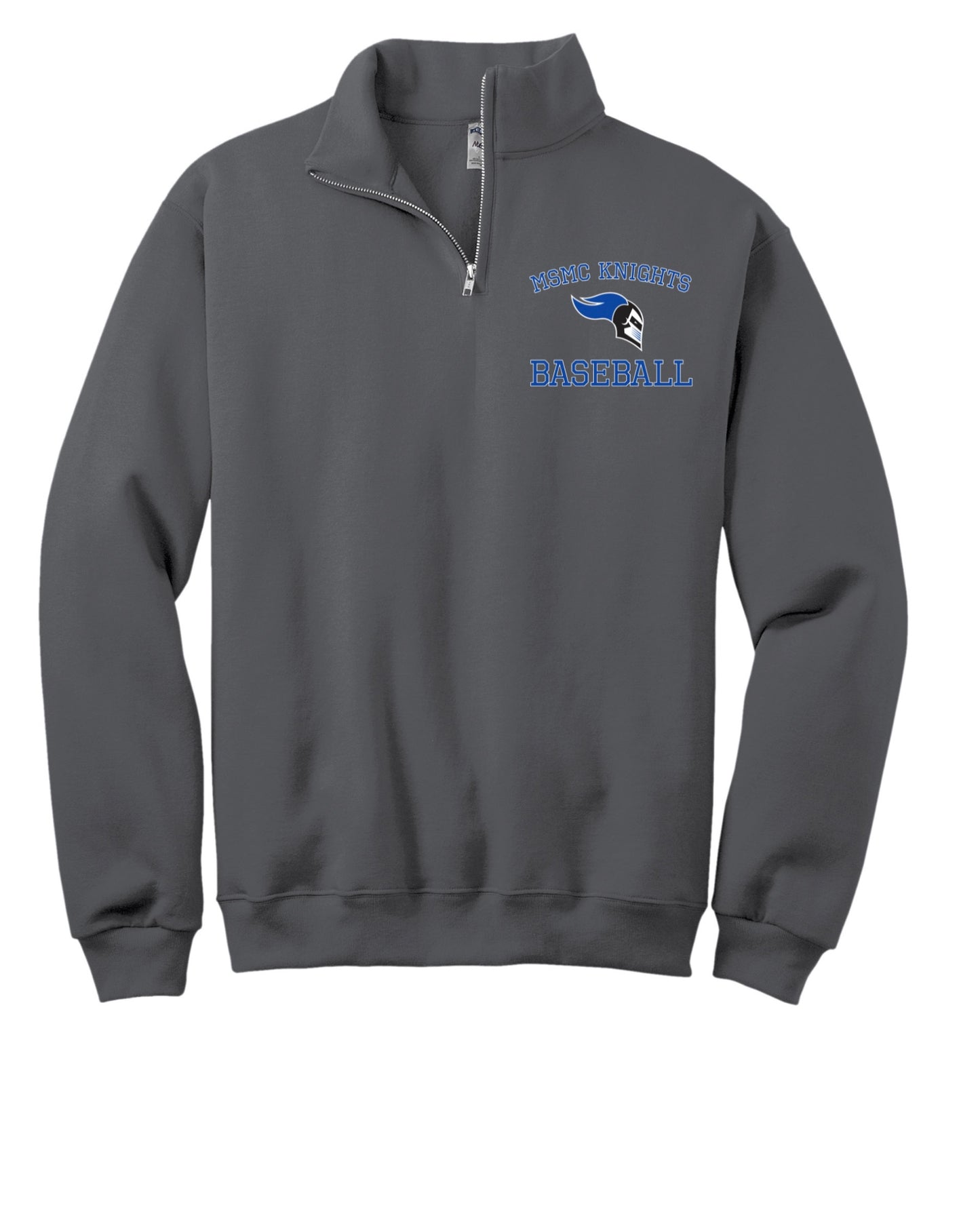 MSMC Logo 1 Quarter Zip Sweatshirt