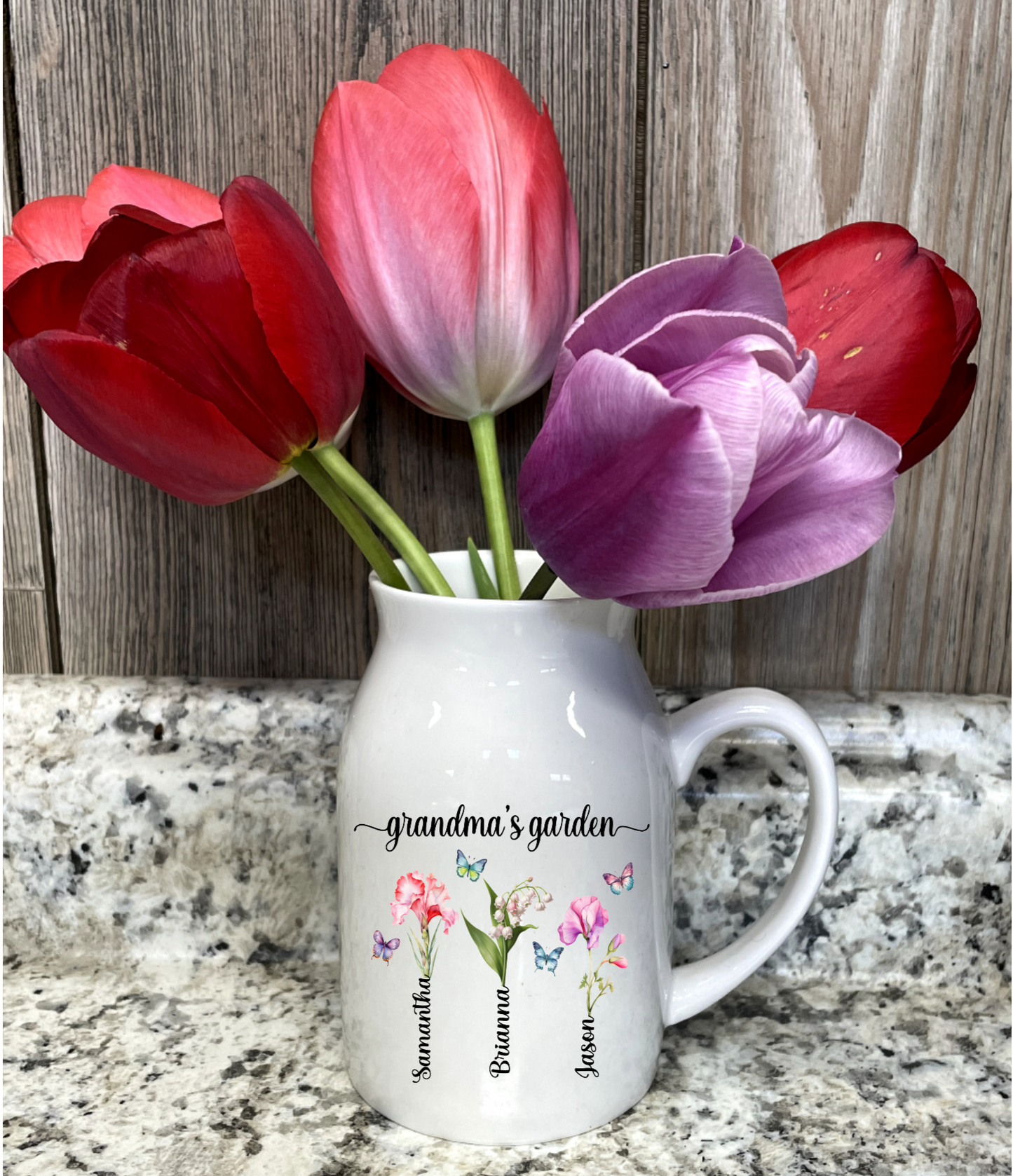 Personalized Mother’s Day Flower Vase