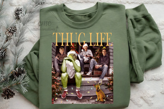 Thug Life Christmas Crewneck