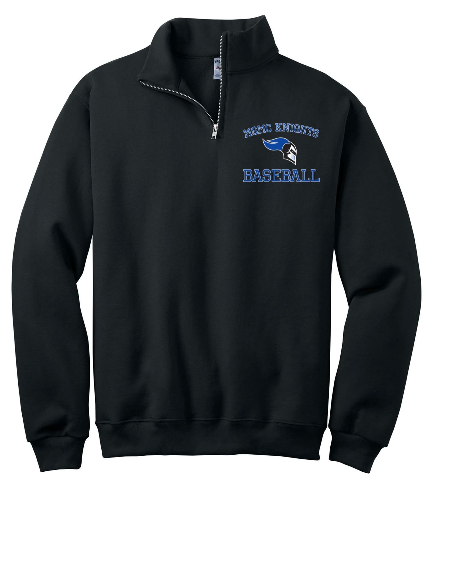 MSMC Logo 1 Quarter Zip Sweatshirt
