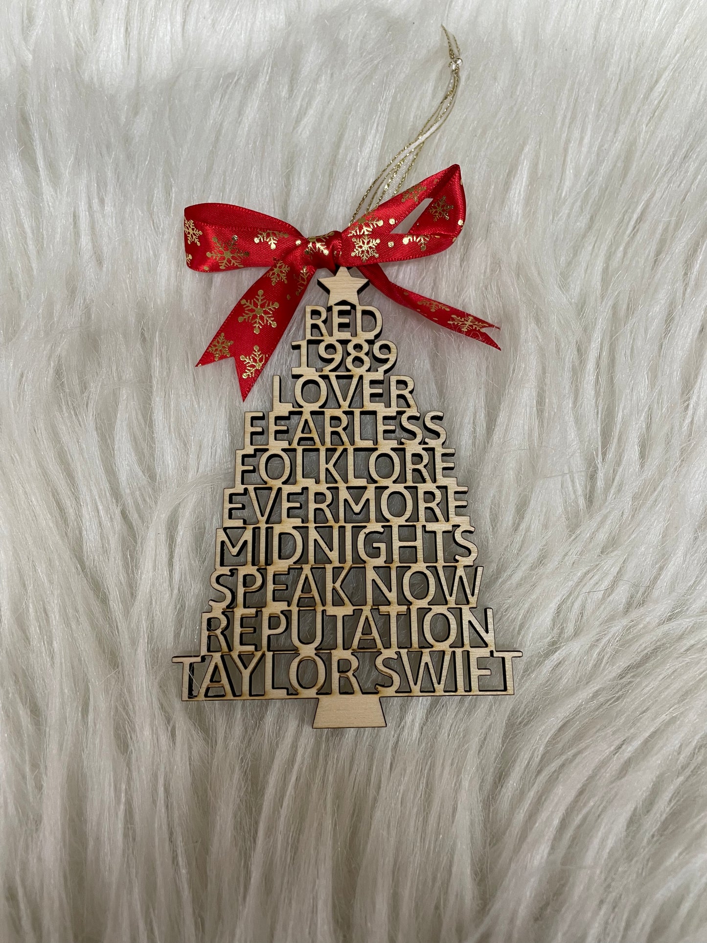 TS Wooden Ornament
