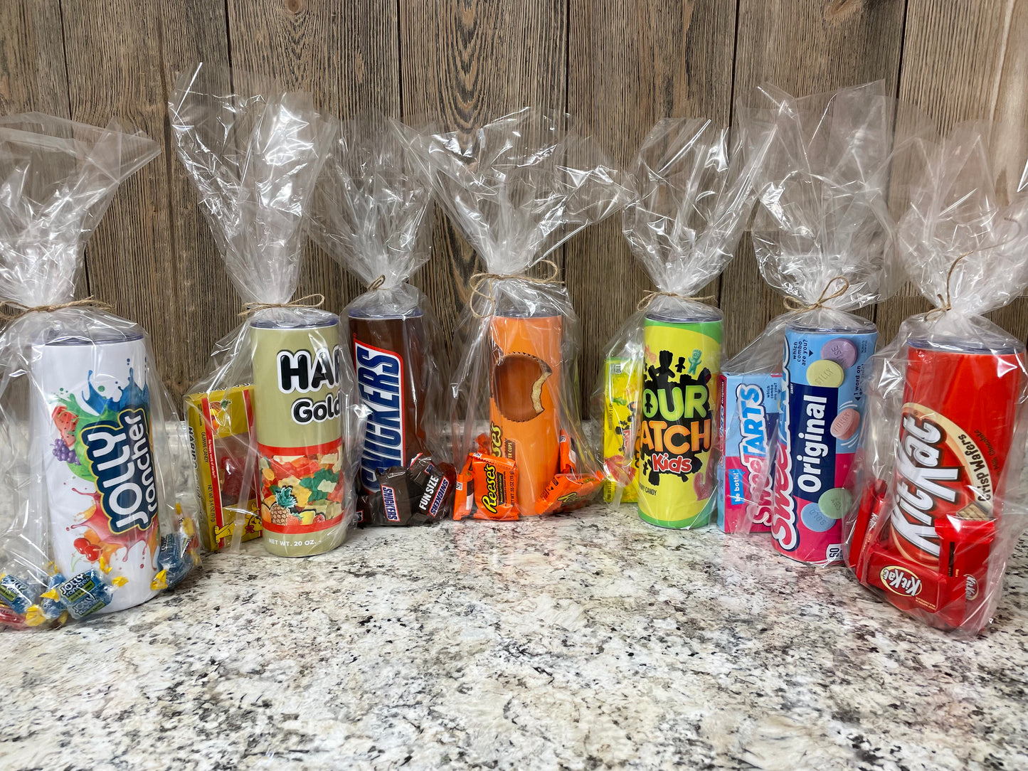 Candy themed gift set 20 oz Stainless Skinny Tumbler
