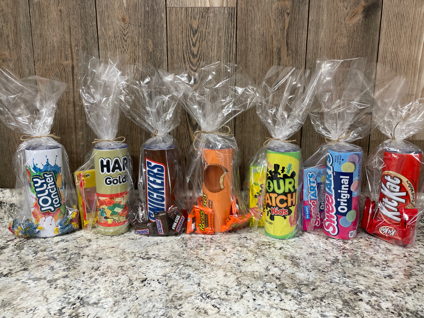 Candy themed gift set 20 oz Stainless Skinny Tumbler
