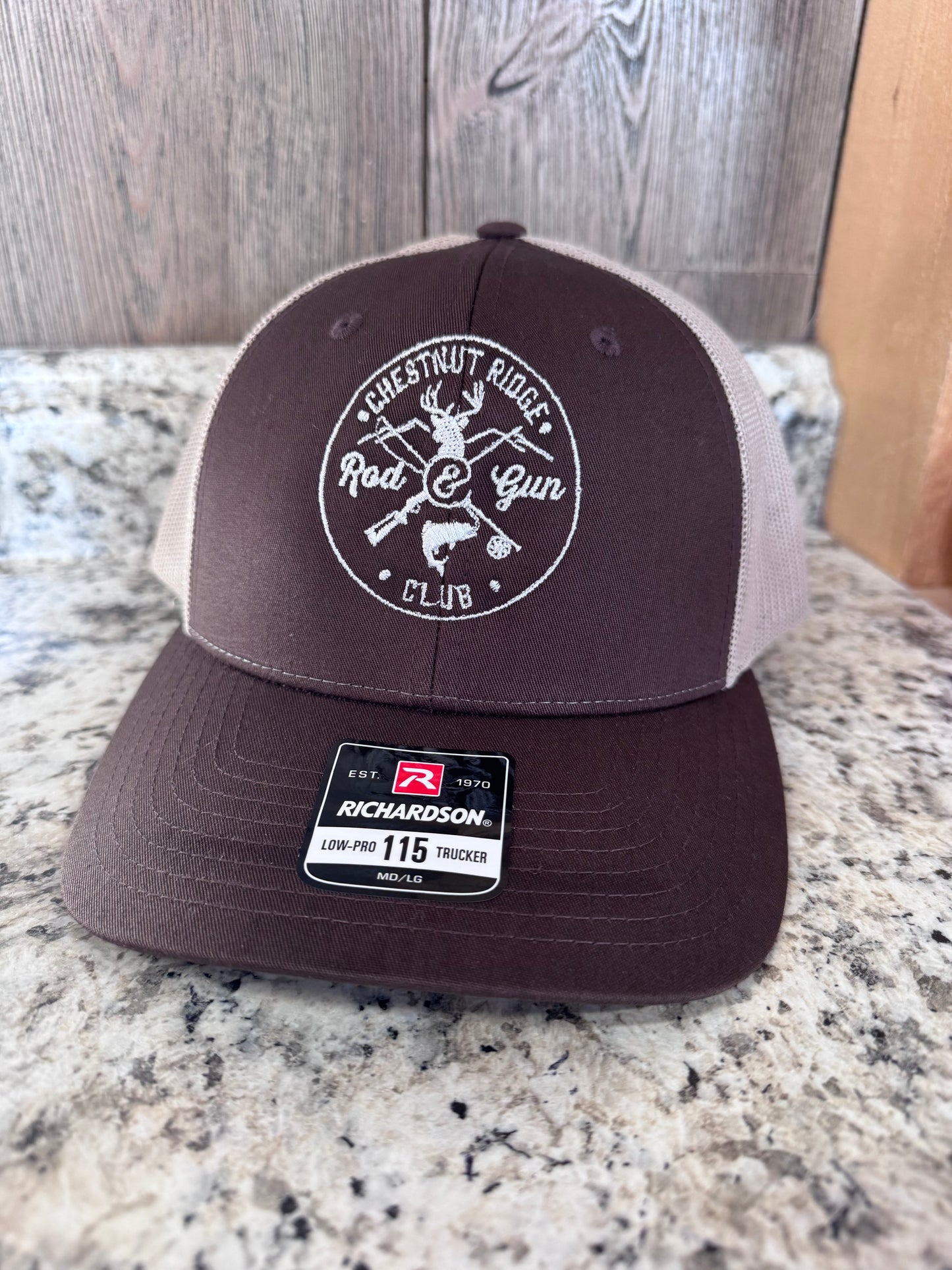 Chestnut Ridge Rod & Gun Club Embroidered Camo Hat