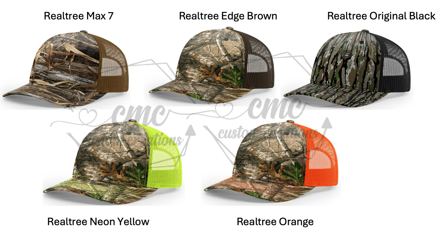 Chestnut Ridge Rod & Gun Club Embroidered Camo Hat