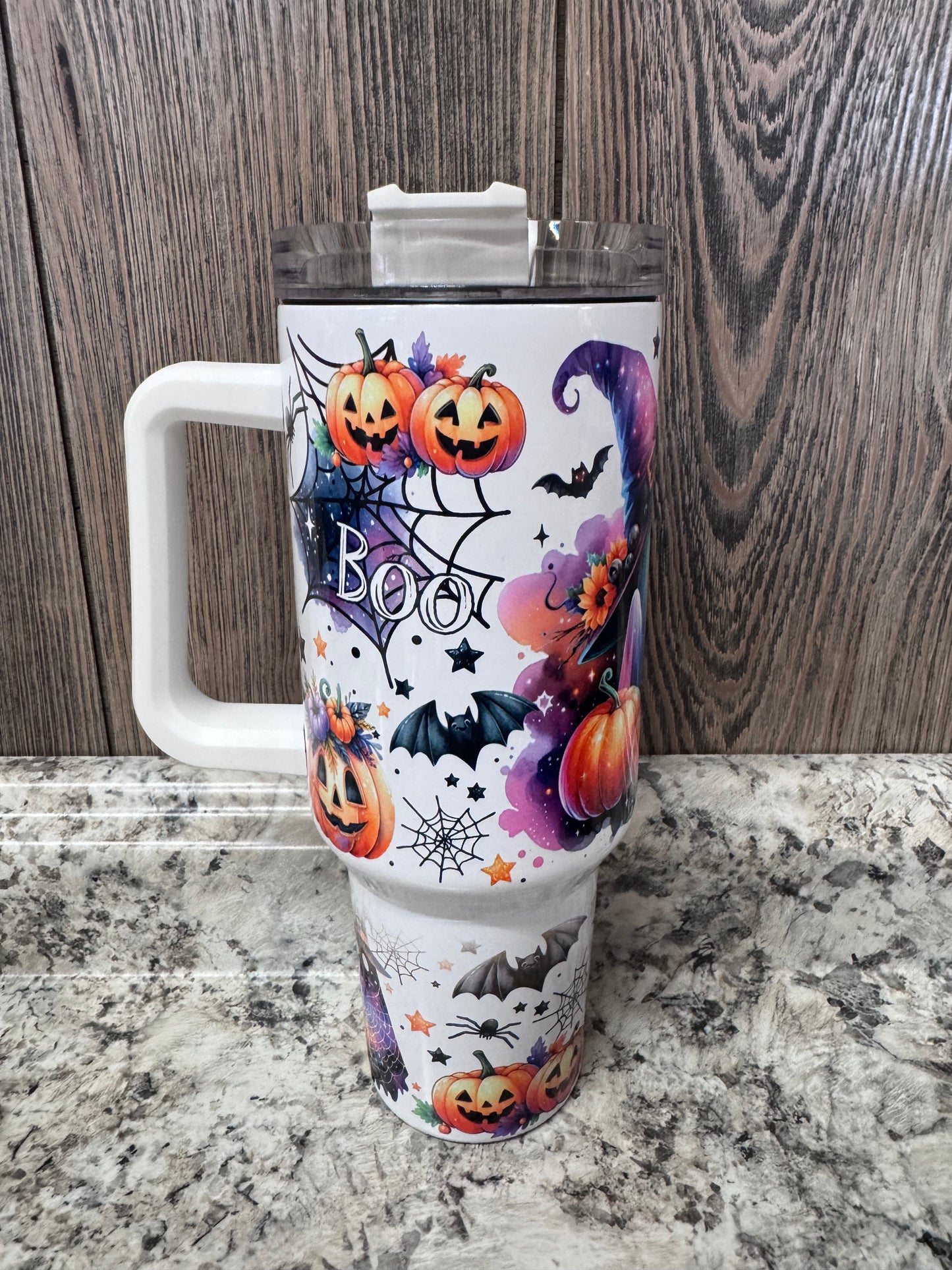 Ghost 40 Ounce Stainless Tumbler with Handle