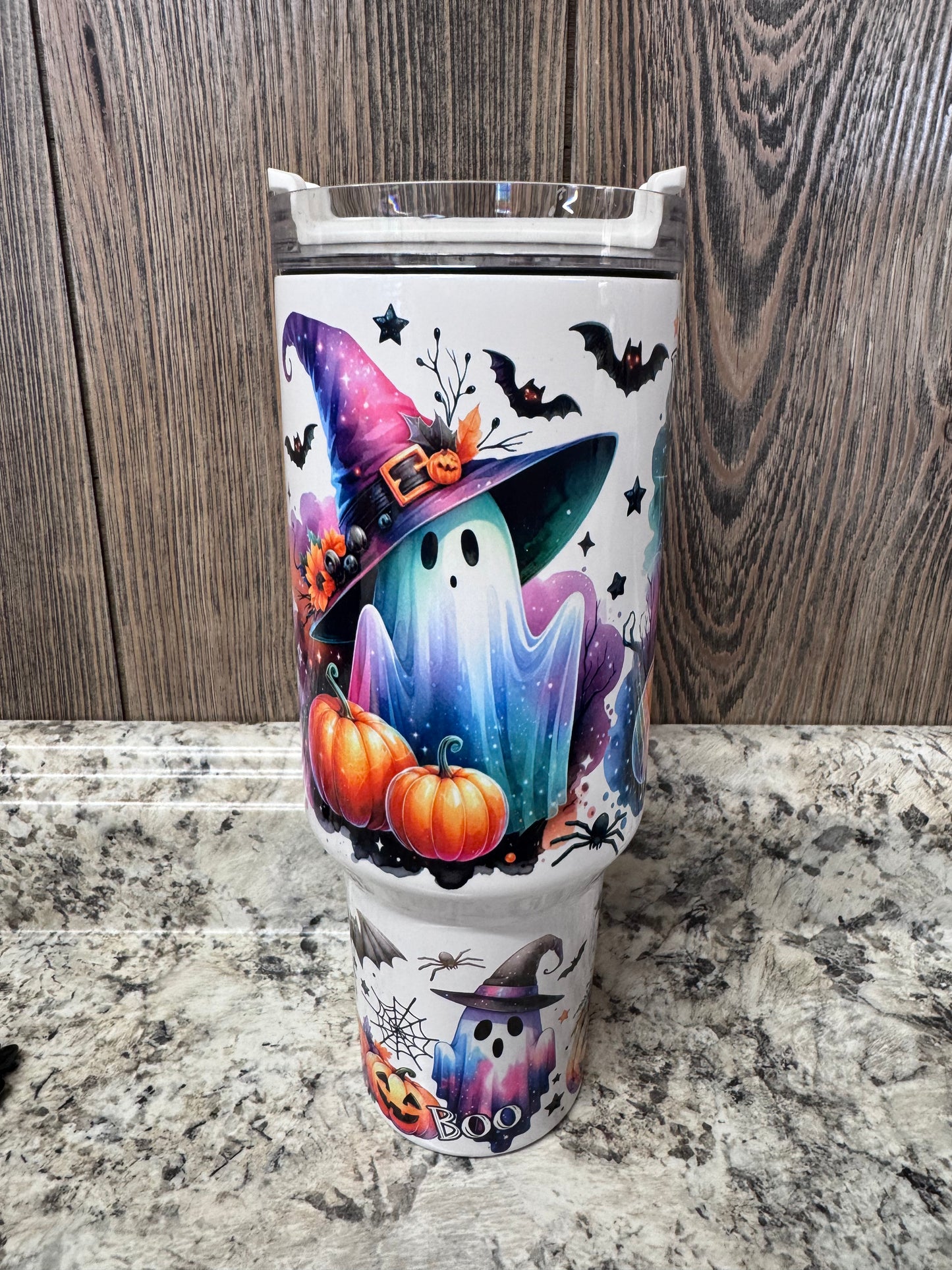 Ghost 40 Ounce Stainless Tumbler with Handle
