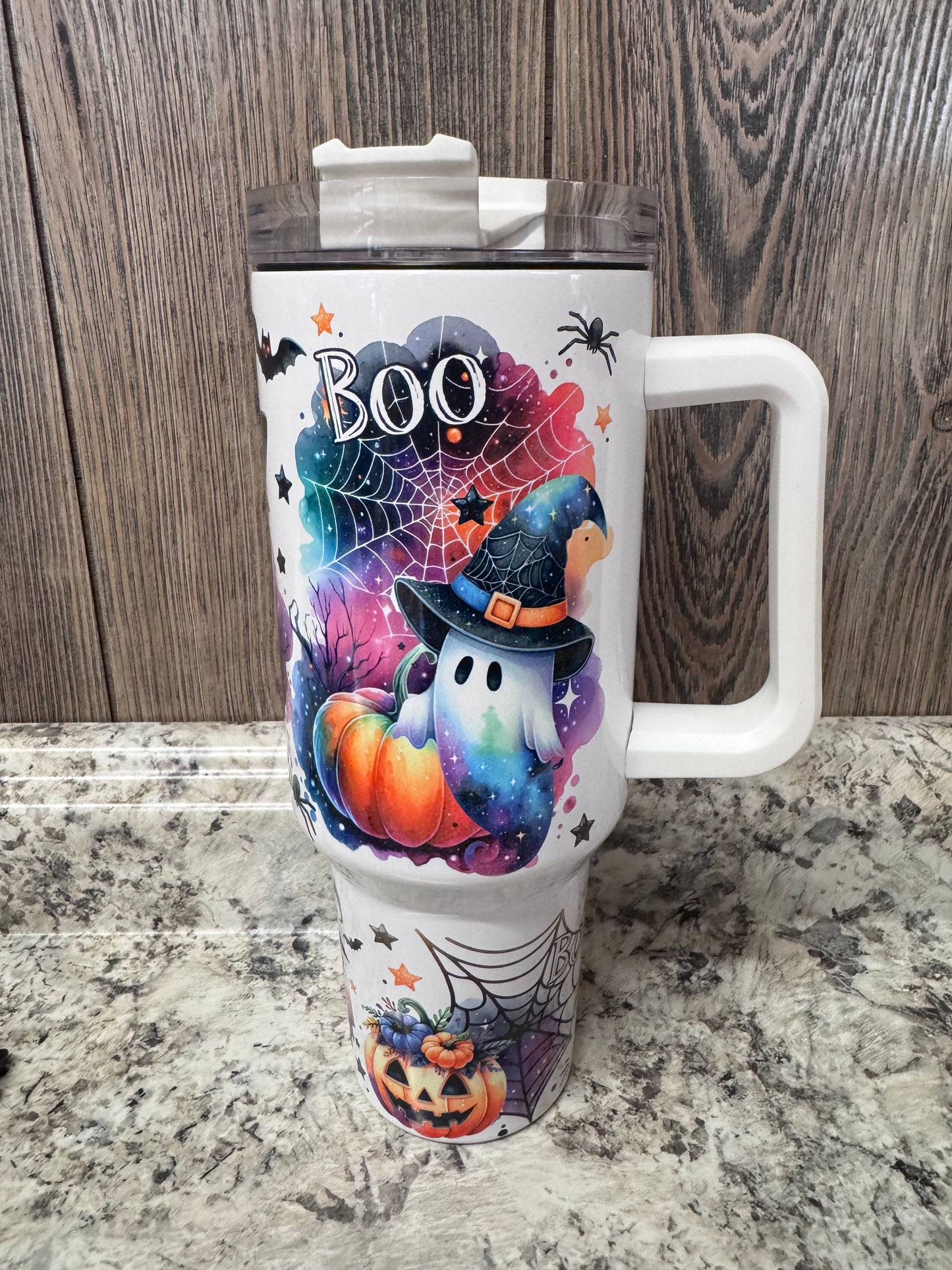 Ghost 40 Ounce Stainless Tumbler with Handle