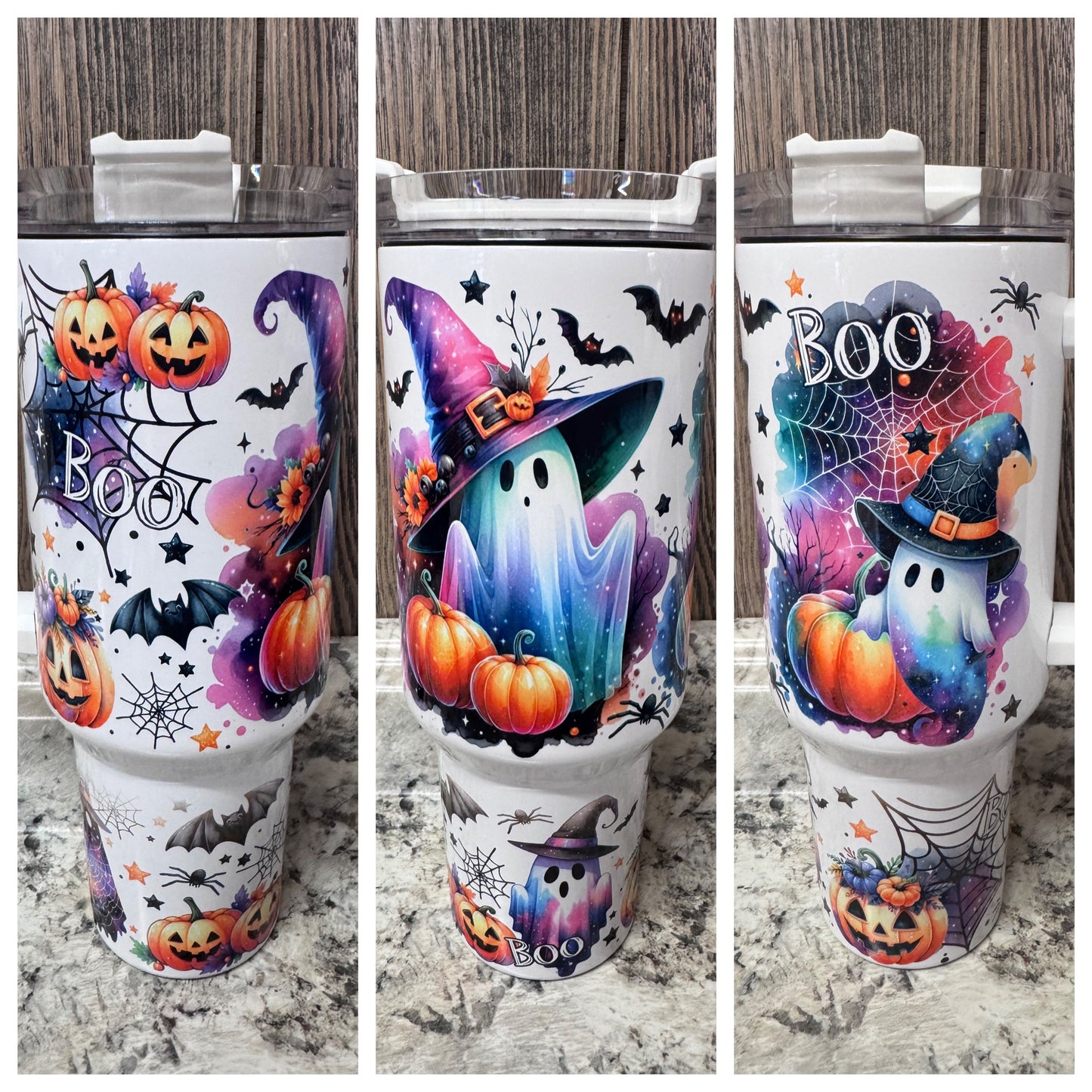 Ghost 40 Ounce Stainless Tumbler with Handle