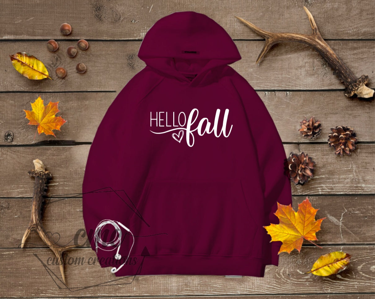 Hello Fall Crewneck/Hoodie