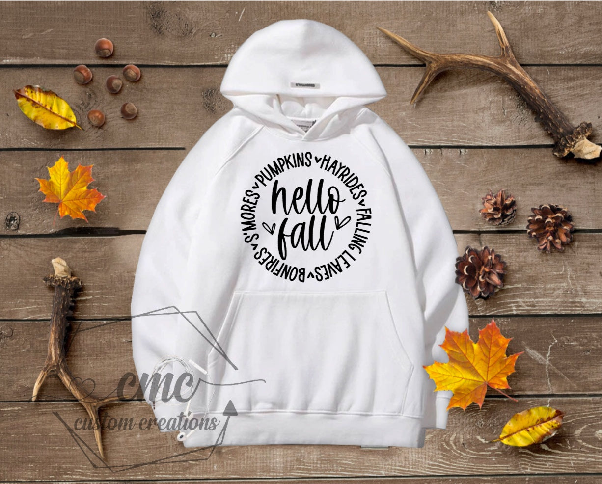 Hello Fall Crewneck/Hoodie