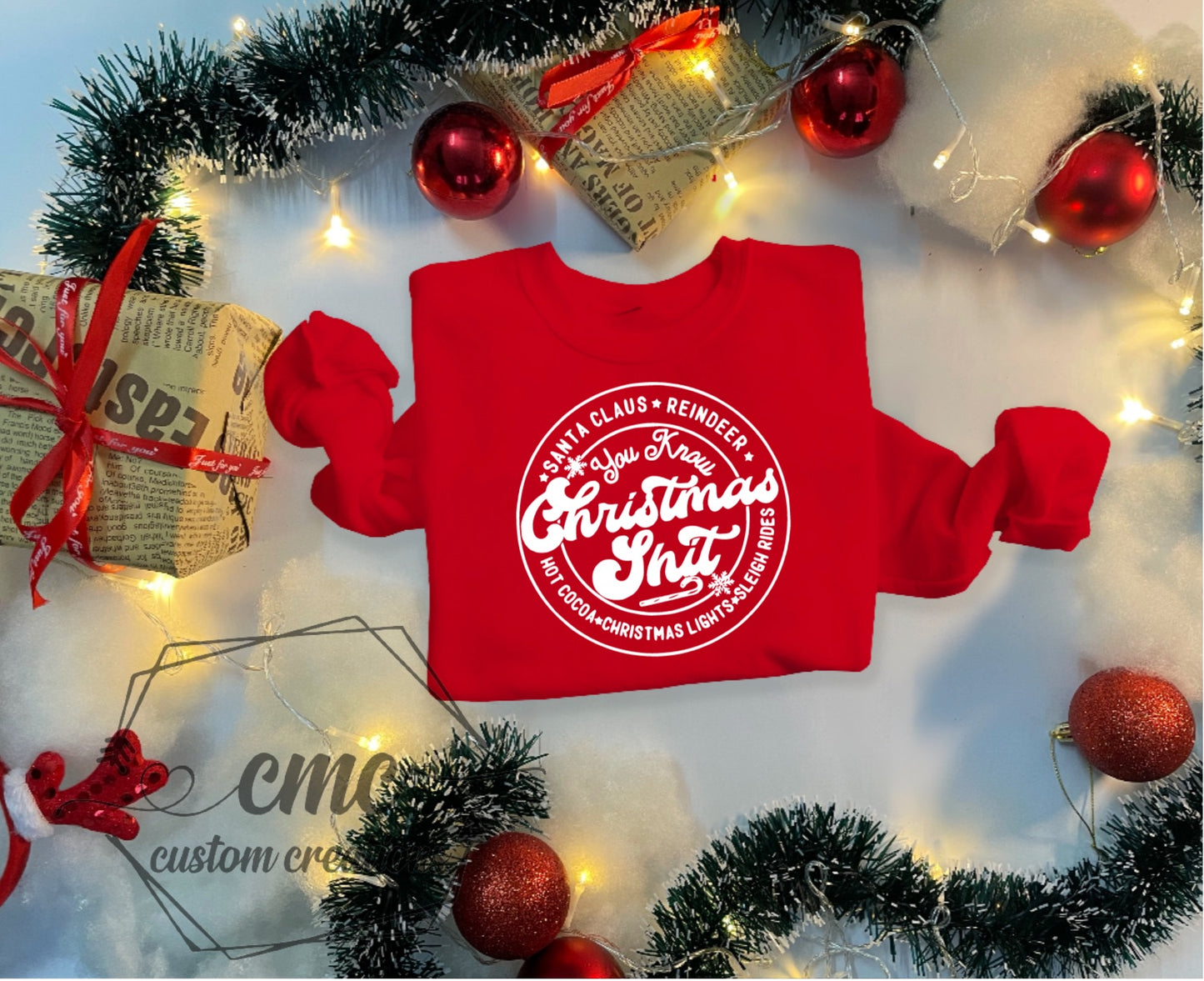 Christmas Shit Christmas Graphic Tee or Crewneck