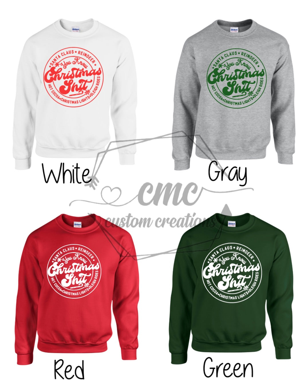 Christmas Shit Christmas Graphic Tee or Crewneck