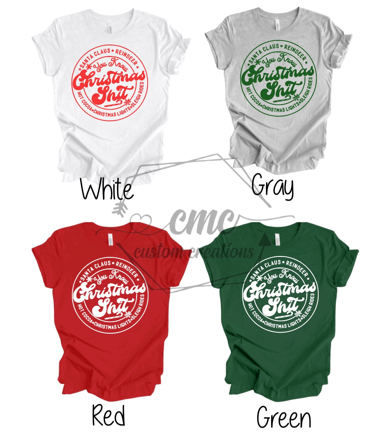 Christmas Shit Christmas Graphic Tee or Crewneck