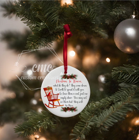 Christmas In Heaven Ornament