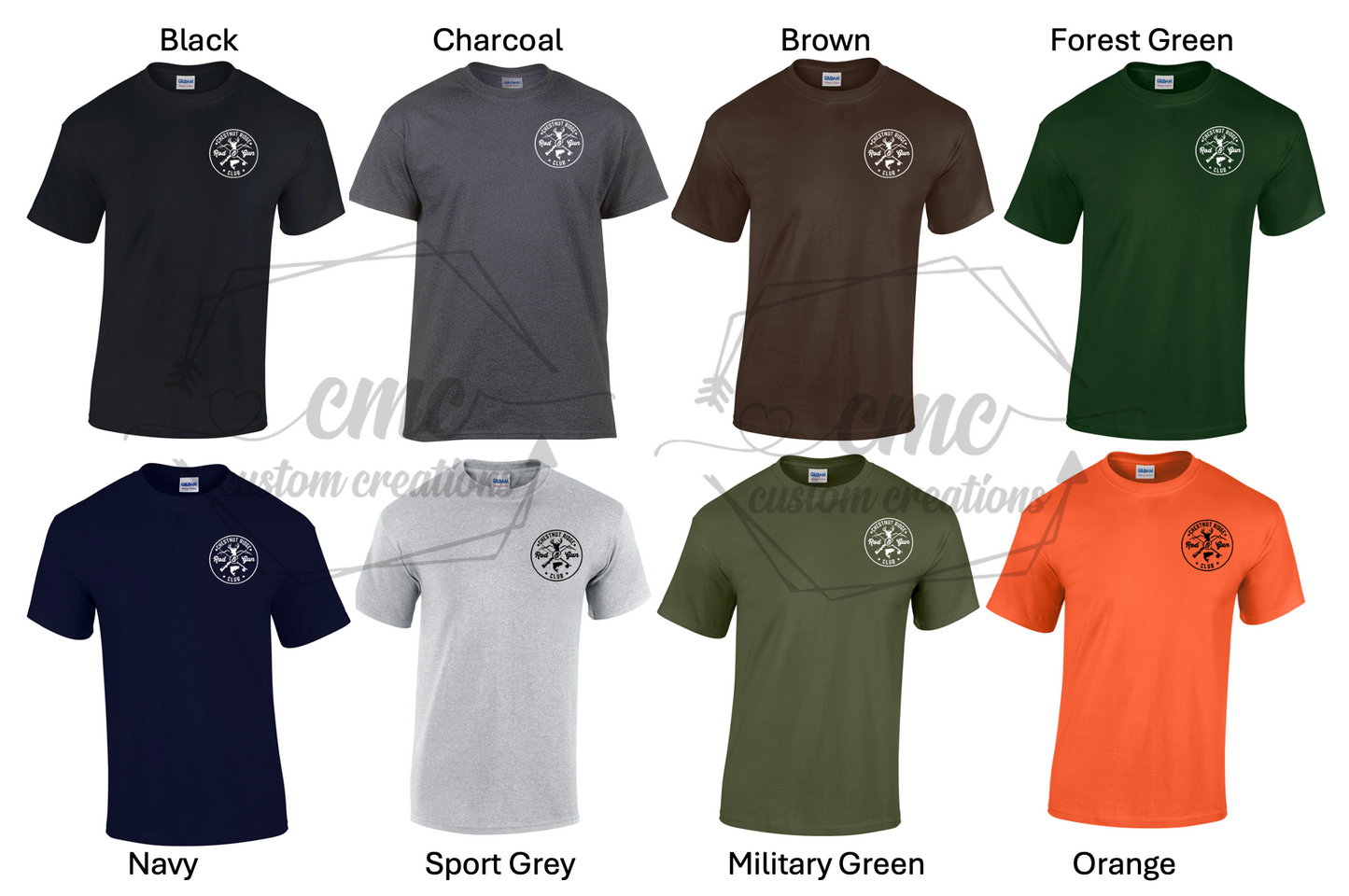 Chestnut Ridge Rod & Gun Club Printed T-shirt