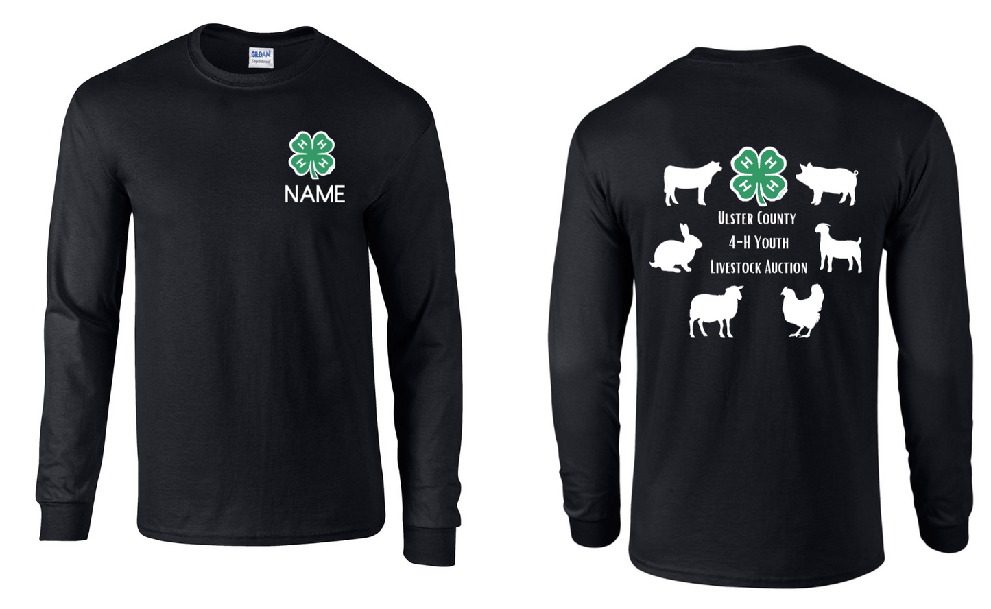 Ulster 4H Youth Livestock Auction Longsleeve Shirt