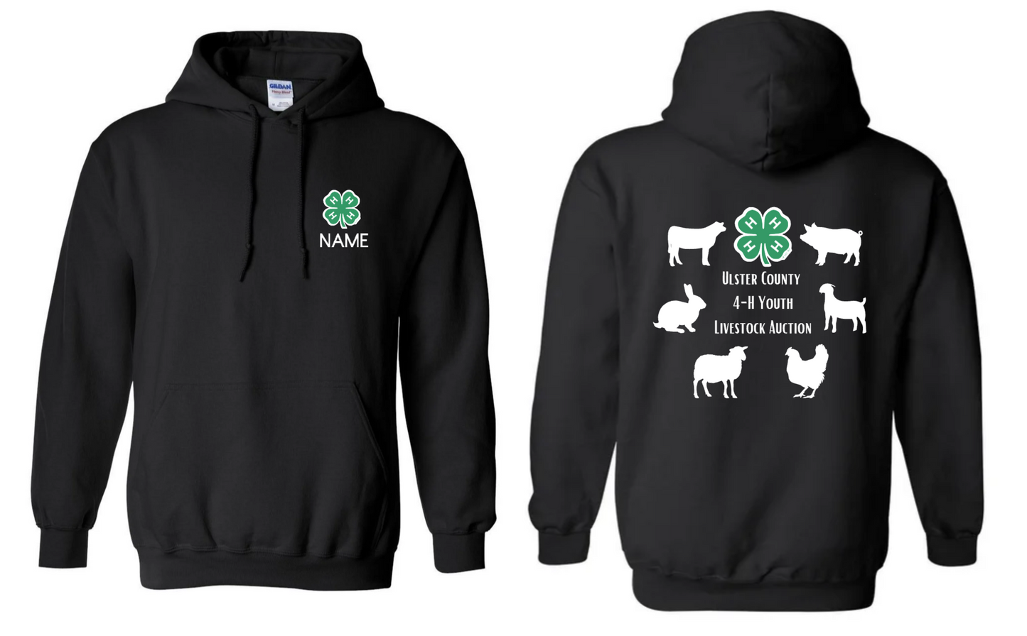 Ulster 4H Youth Livestock Auction Hoodie