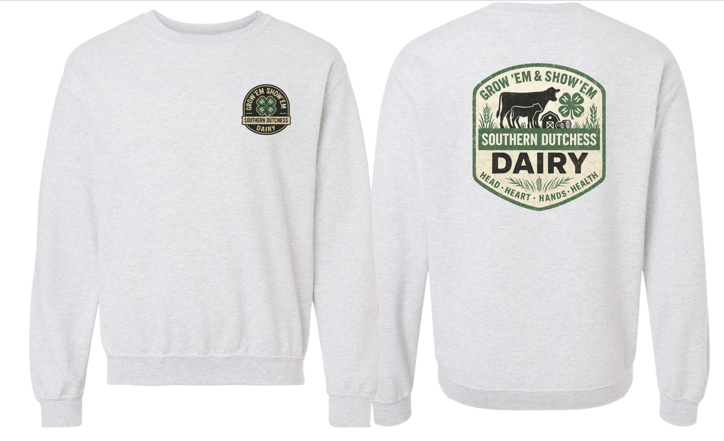 Southern Dutchess Dairy 4H Crewneck Sweatshirt