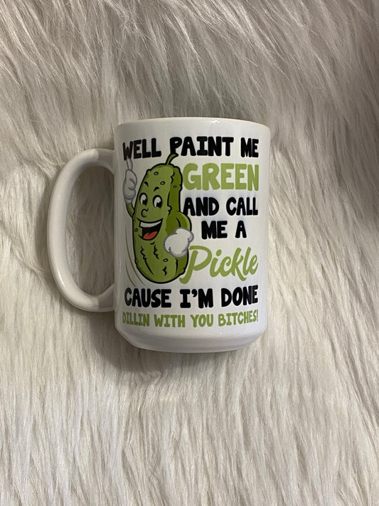 Funny pickle Hot Beverage Mug