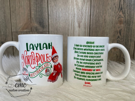 Hot Chocolate Christmas Mug