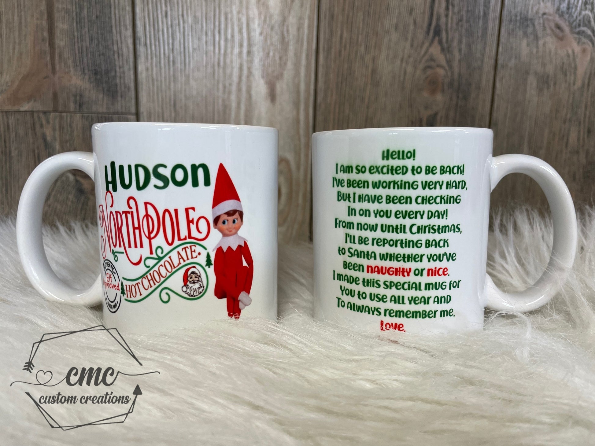 Hot Chocolate Christmas Mug