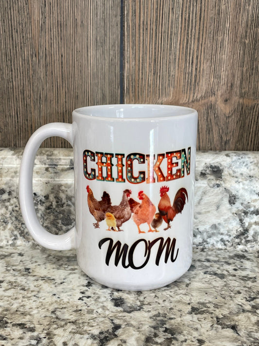 Chicken Mom Hot Beverage Mug