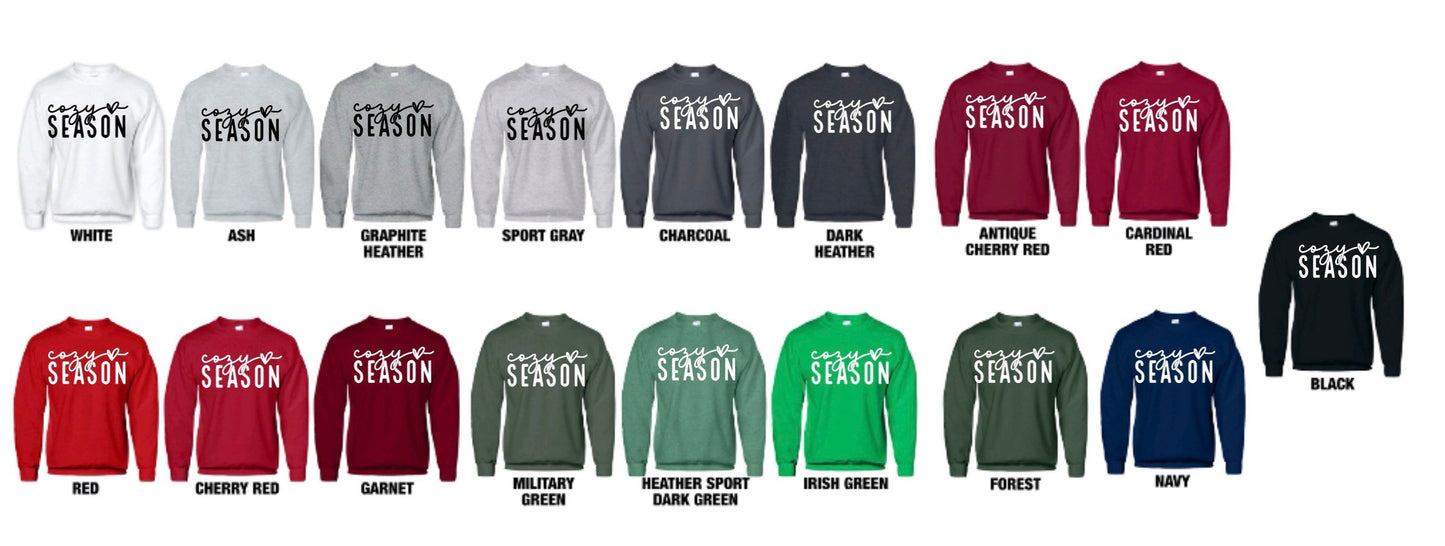 Christmas Sweatshirt, Funny Christmas Shirts for Women, Christmas Gifts for Women Cozy Season Shirt, Christmas Crewneck Christmas Sweater