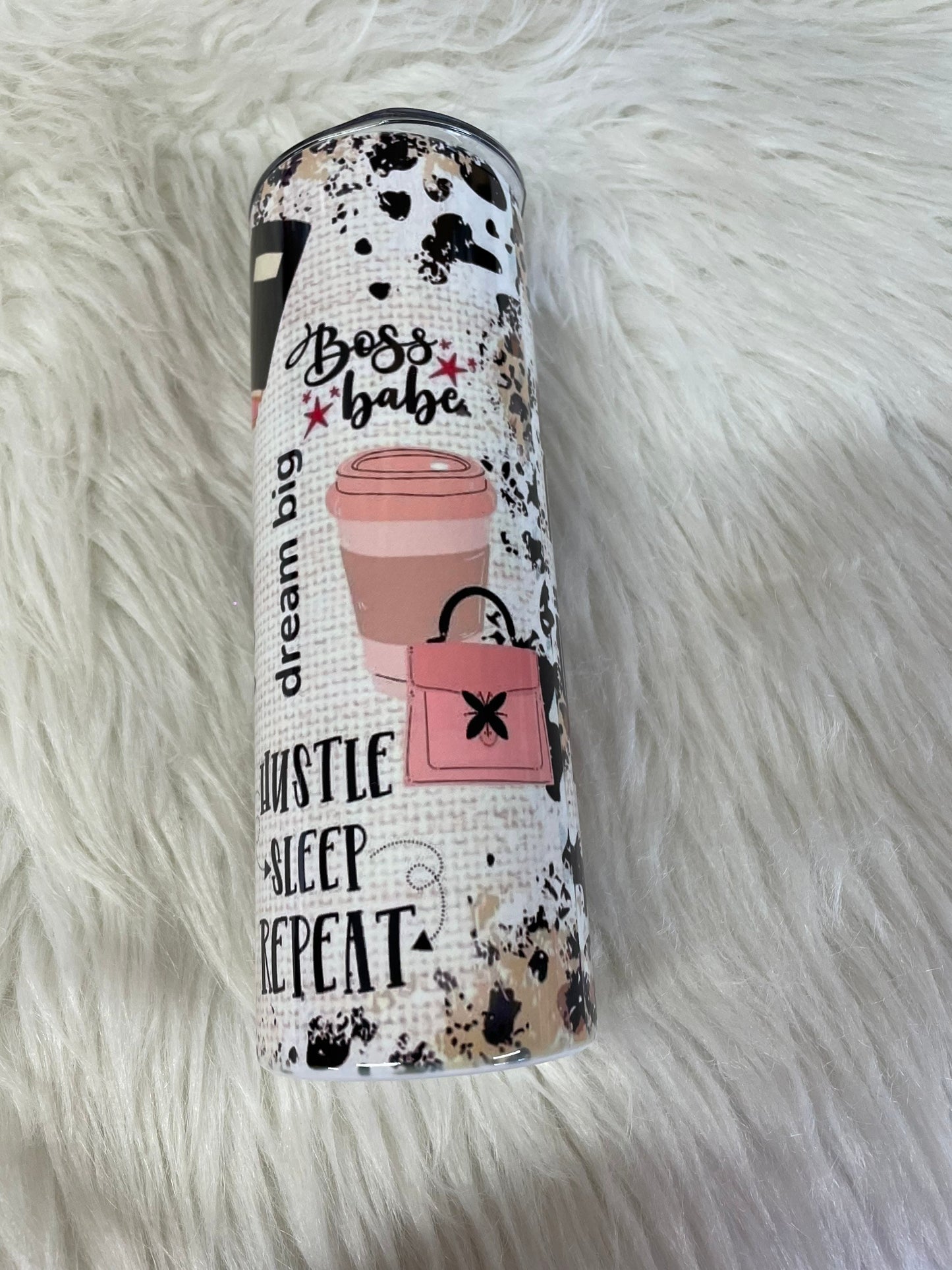 Small Business Owner 20 Oz Skinny Tumbler